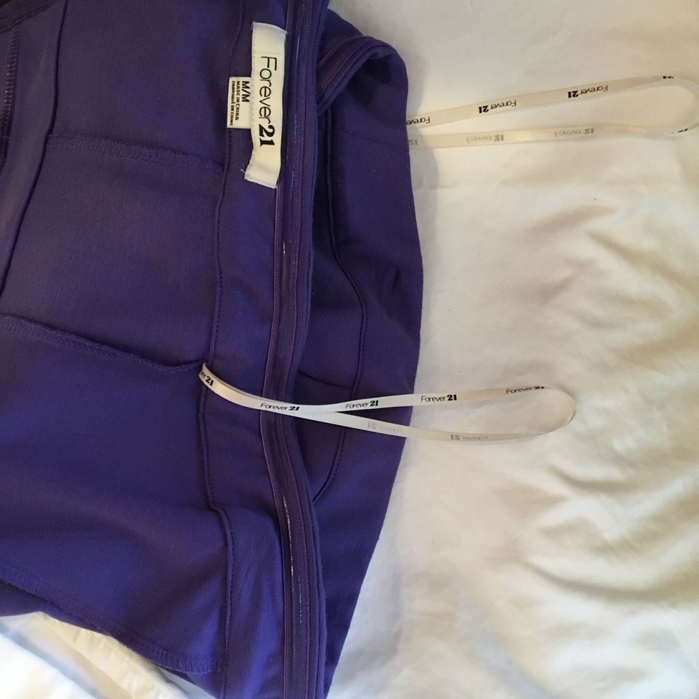 Strapless Purple Dress - Picture 9 of 10